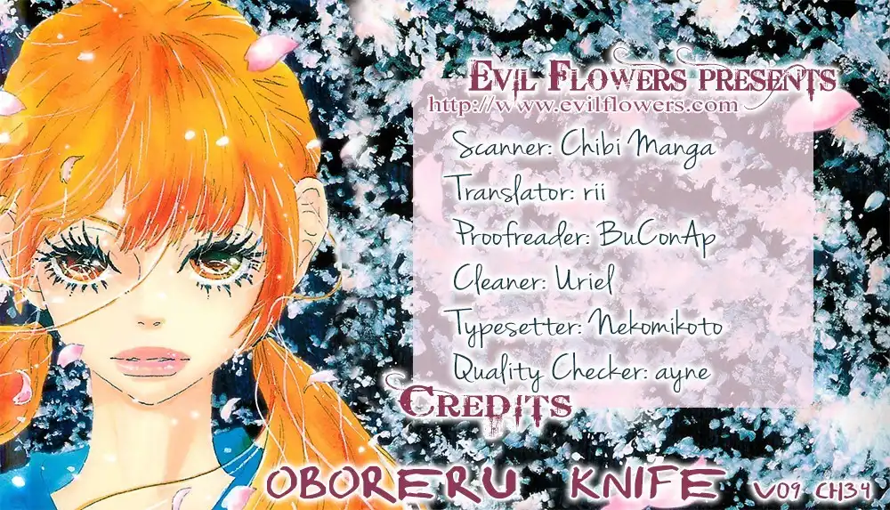 Oboreru Knife Chapter 34 1